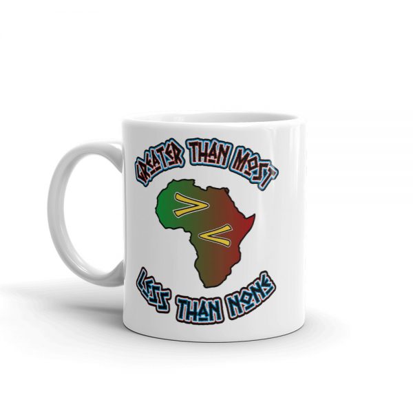 Greater/Less Than, Africa, Mug