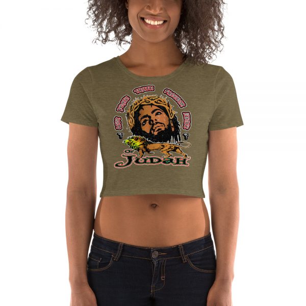 Lion Of Judah, Women’s Crop Tee