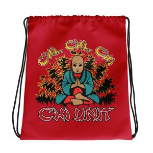 Chi Unit, Red Drawstring Bag