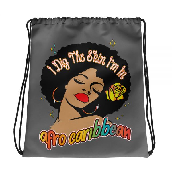 Afro Caribbean, Drawstring Bag