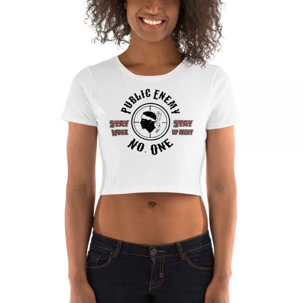 Public Enemy #1, Women’s Crop Tee