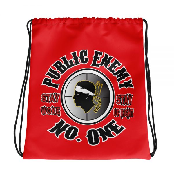 Public Enemy #1, Drawstring Bag