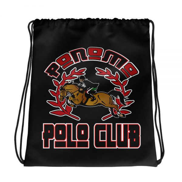 Po-No-Mo, Polo Club, Drawstring Bag