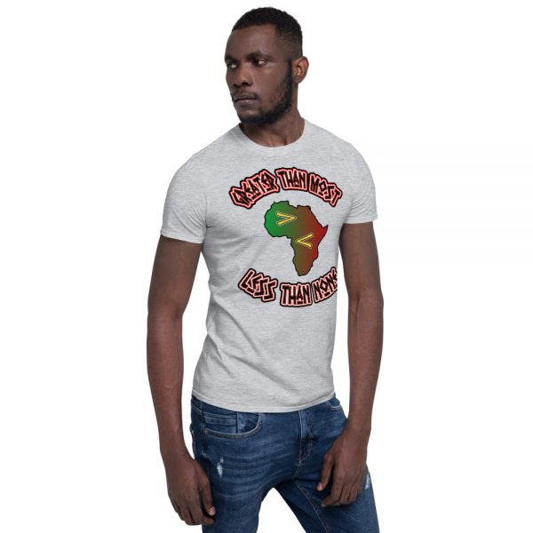 Greater Than Most, Africa, Short-Sleeve Men’s T-Shirt