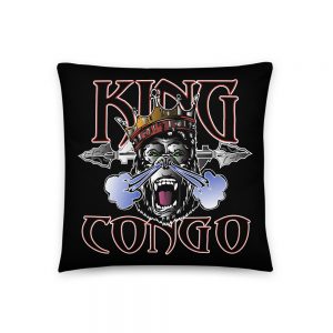 King Congo, Black, Basic Pillow