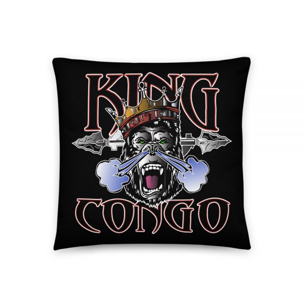 King Congo, Black, Basic Pillow