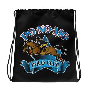 Po-No-Mo, Polo Club, Drawstring Bag