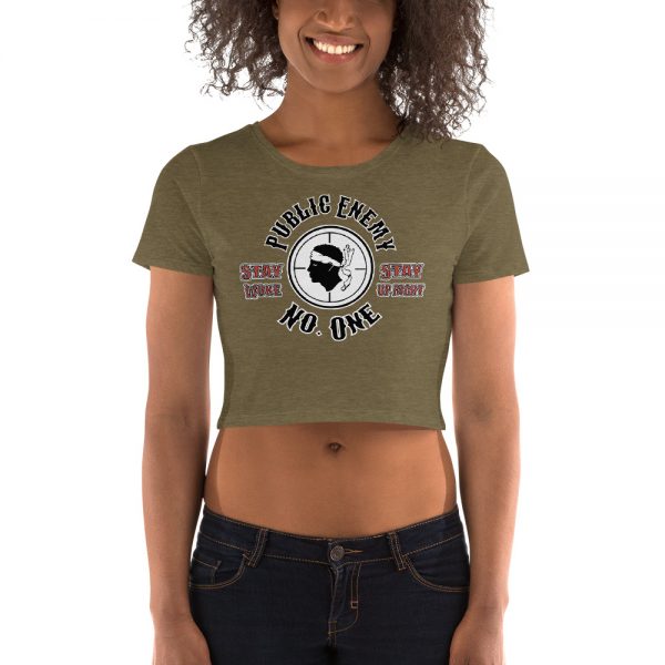 Public Enemy #1, Women’s Crop Tee