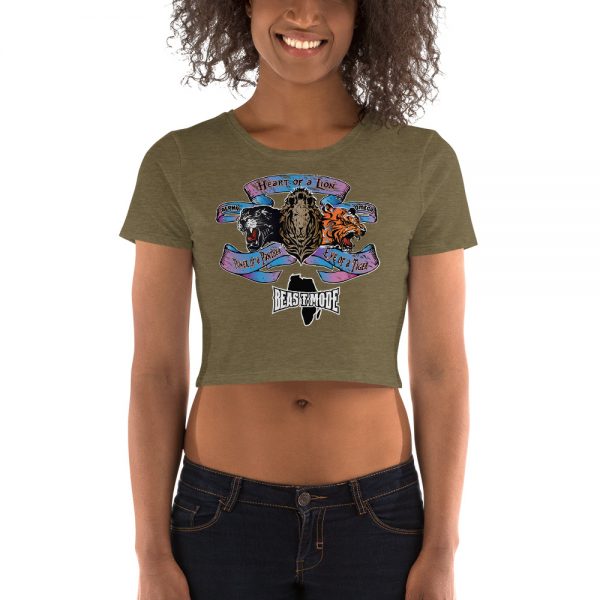 Beast Mode Africa, Women’s Crop Tee