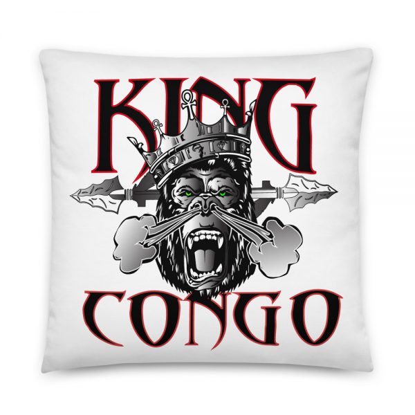 King Congo, White, Basic Pillow