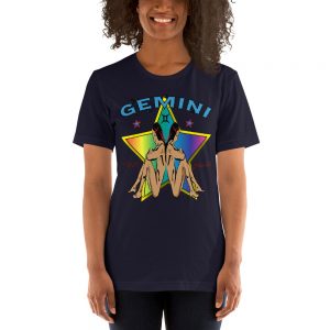 Gemini, Zodiac Women’s Short-Sleeve Unisex T-Shirt