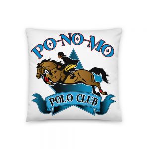 Po-No-Mo, Polo Club, White, Basic Pillow