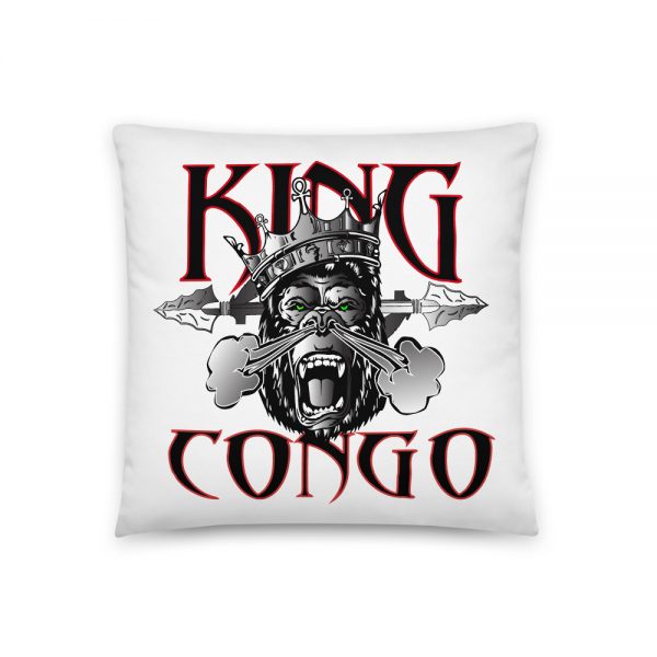 King Congo, White, Basic Pillow