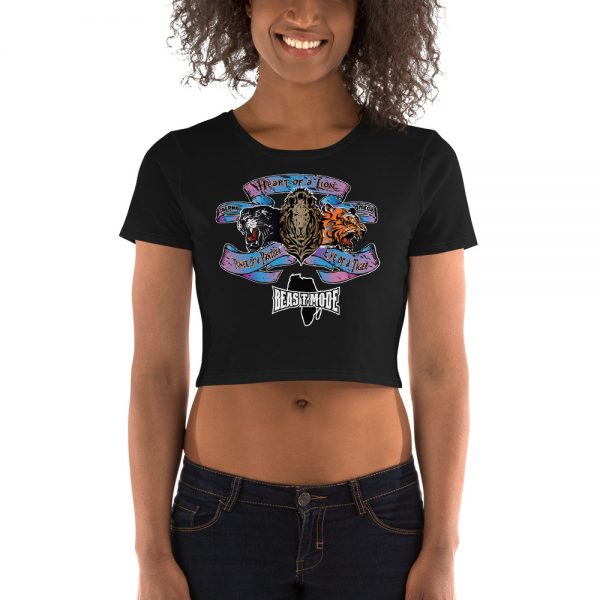 Beast Mode Africa, Women’s Crop Tee