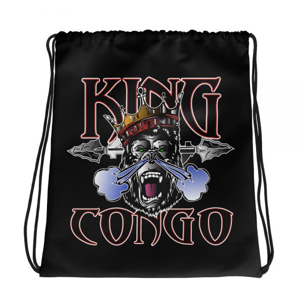 King Congo, Black Drawstring Bag