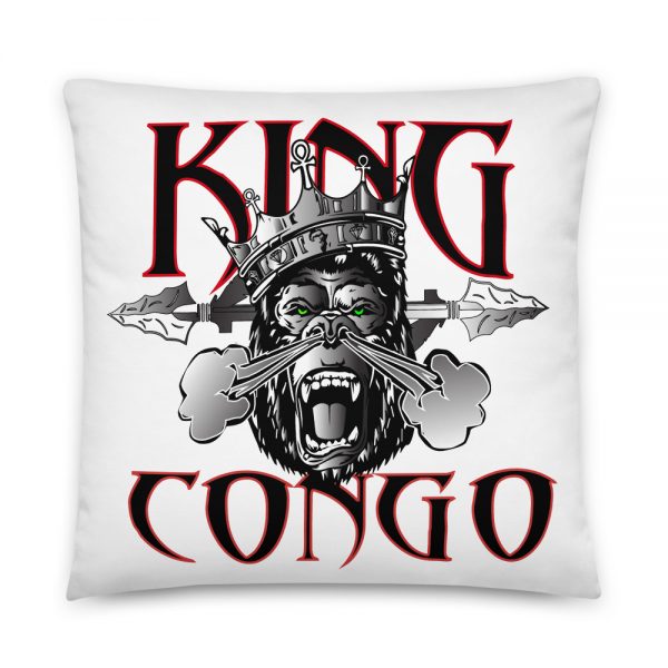 King Congo, White, Basic Pillow