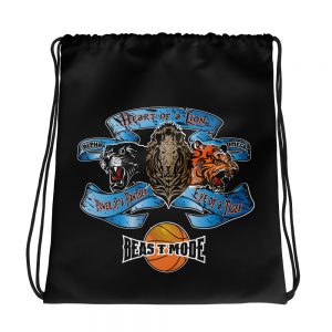 Beast Mode, Basketball, Drawstring Bag