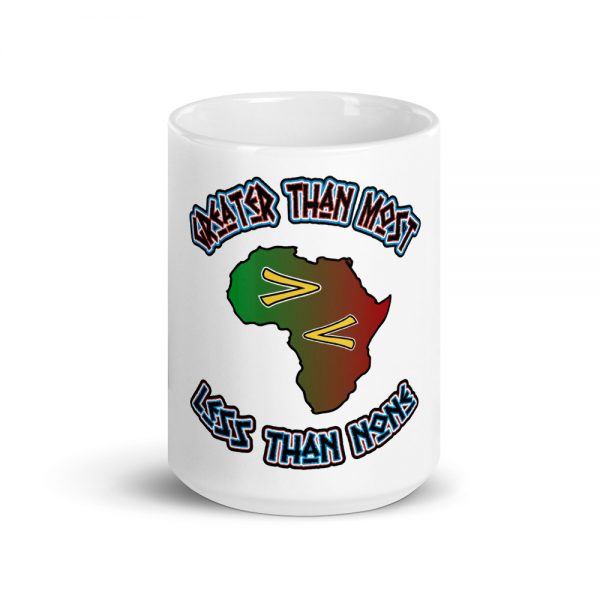 Greater/Less Than, Africa, Mug