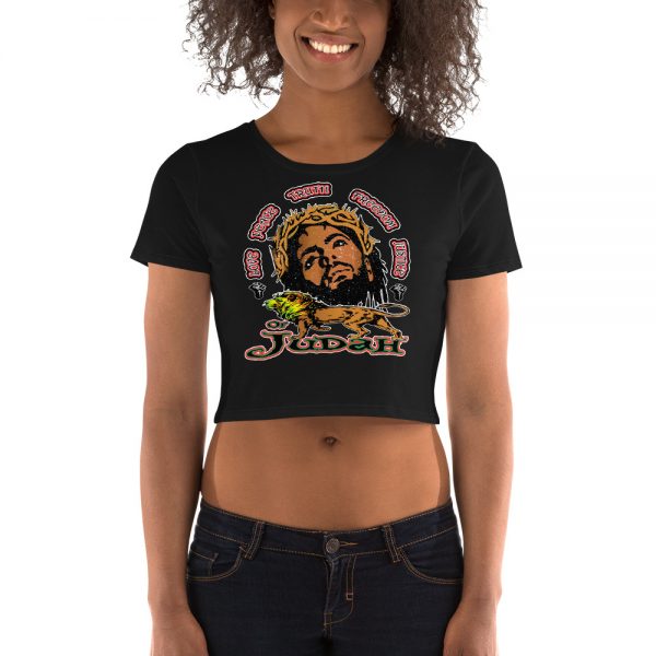 Lion Of Judah, Women’s Crop Tee