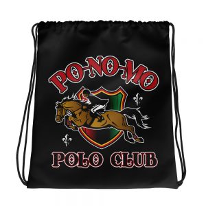 Po-No-Mo- Polo Club, Drawstring Bag