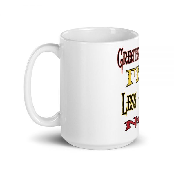 Greater/Less Than, Mug