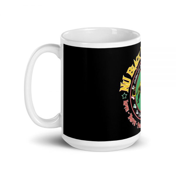 NU Black Pantha Party, Black Mug