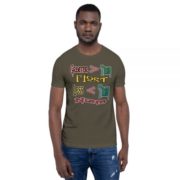 Greater Than Most – Short-Sleeve Men’s T-Shirt