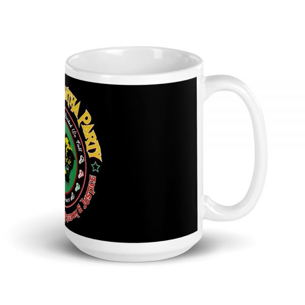 NU Black Pantha Party, Black Mug