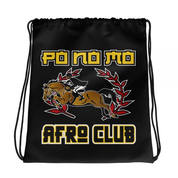 Po-No-Mo, Afro Club, Drawstring Bag