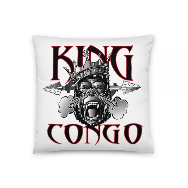 King Congo, White, Basic Pillow