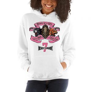 Beast Mode-Pink 7, Unisex Hoodie