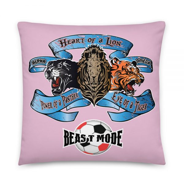 Beast Mode, Soccer, Basic Pillow