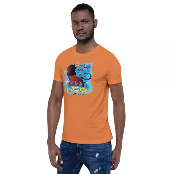 Leo Short-Sleeve Unisex Zodiac T-Shirt