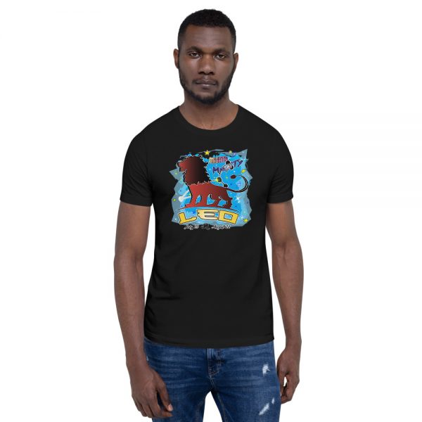 Leo Short-Sleeve Unisex Zodiac T-Shirt