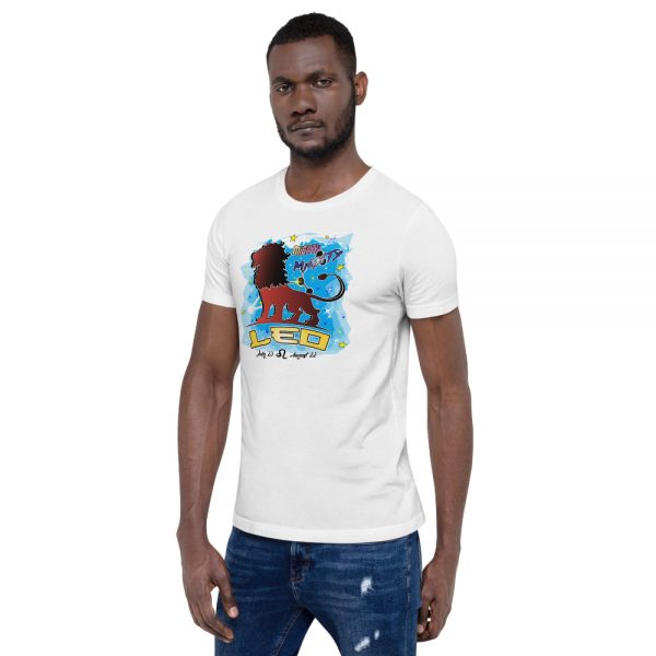 Leo Short-Sleeve Unisex Zodiac T-Shirt