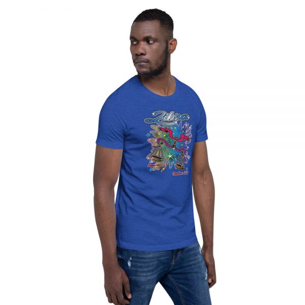 Libra Short-Sleeve Unisex Zodiac T-Shirt