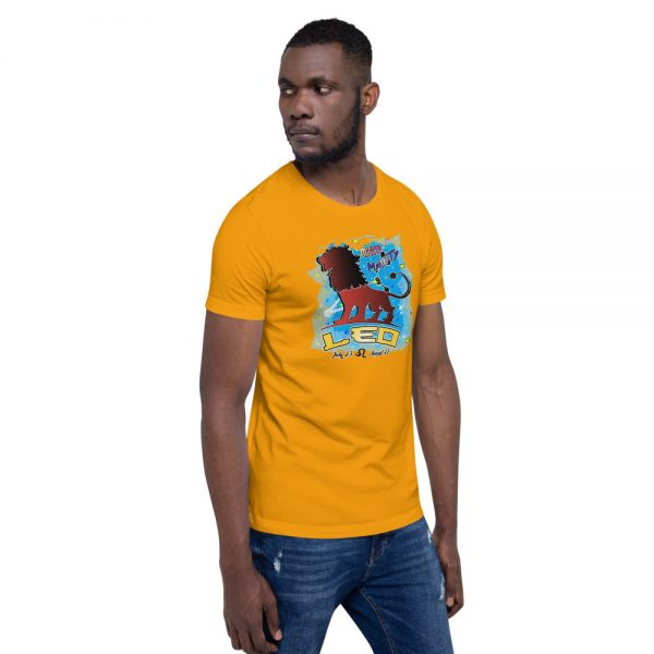 Leo Short-Sleeve Unisex Zodiac T-Shirt