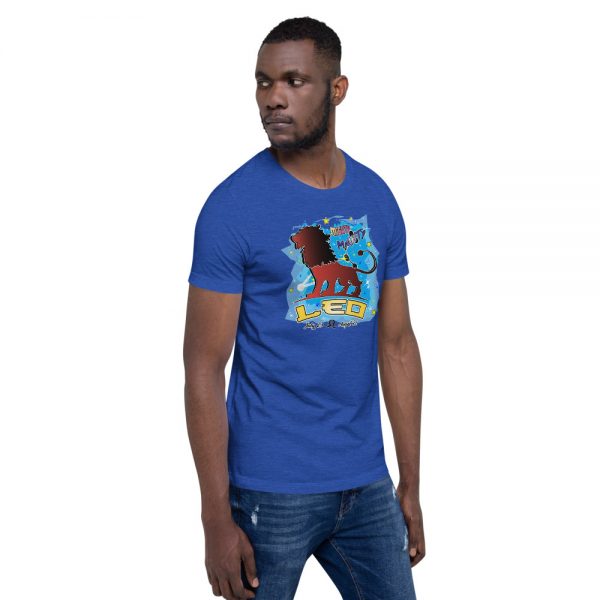 Leo Short-Sleeve Unisex Zodiac T-Shirt