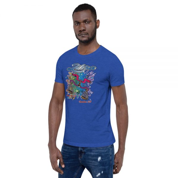 Libra Short-Sleeve Unisex Zodiac T-Shirt