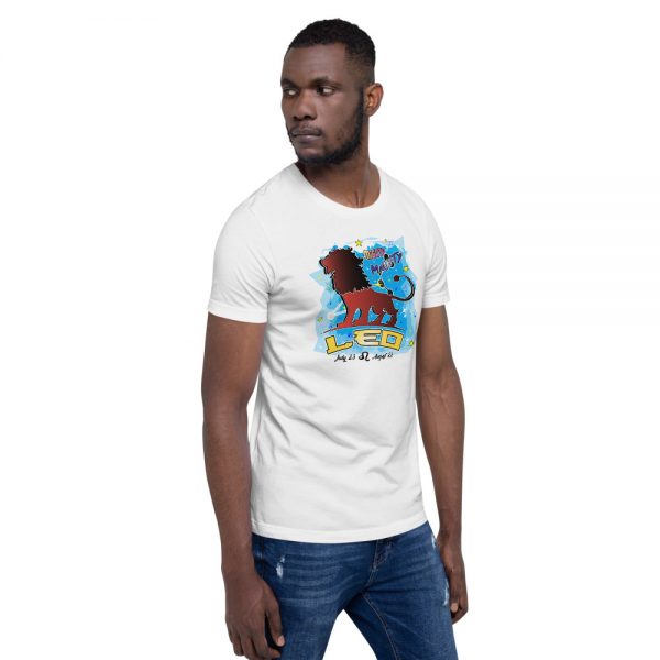 Leo Short-Sleeve Unisex Zodiac T-Shirt