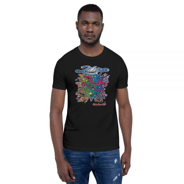 Libra Short-Sleeve Unisex Zodiac T-Shirt