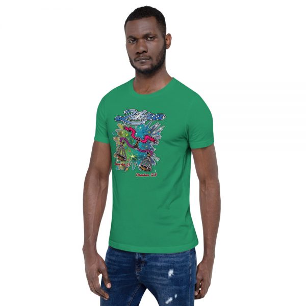 Libra Short-Sleeve Unisex Zodiac T-Shirt