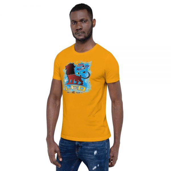 Leo Short-Sleeve Unisex Zodiac T-Shirt