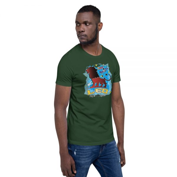 Leo Short-Sleeve Unisex Zodiac T-Shirt