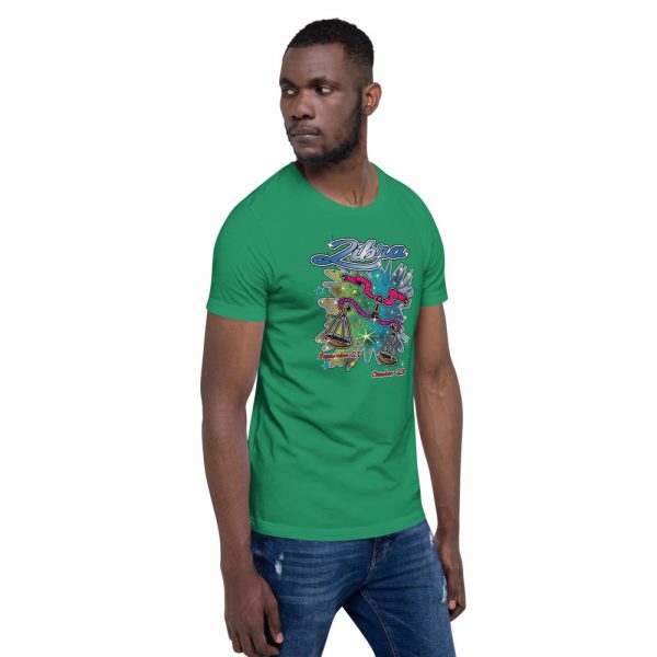 Libra Short-Sleeve Unisex Zodiac T-Shirt