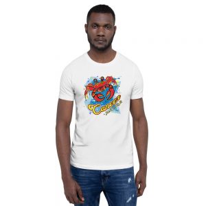 Cancer Short-Sleeve Unisex Zodiac T-Shirt