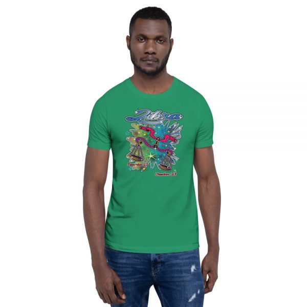 Libra Short-Sleeve Unisex Zodiac T-Shirt