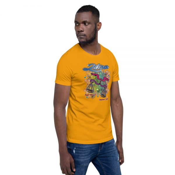 Libra Short-Sleeve Unisex Zodiac T-Shirt