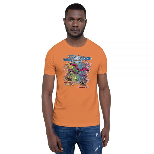 Libra Short-Sleeve Unisex Zodiac T-Shirt