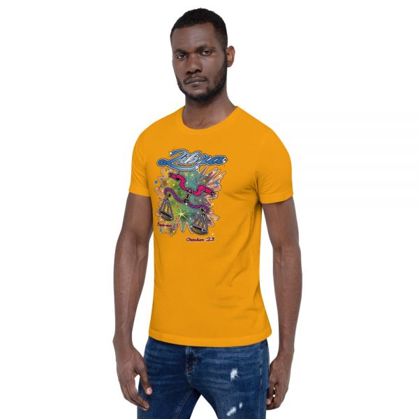 Libra Short-Sleeve Unisex Zodiac T-Shirt